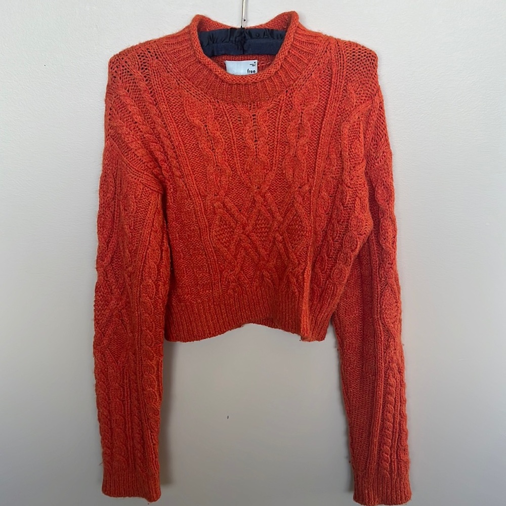 Wilfred Free (Aritzia) Annika Sweater Burnt Orange
